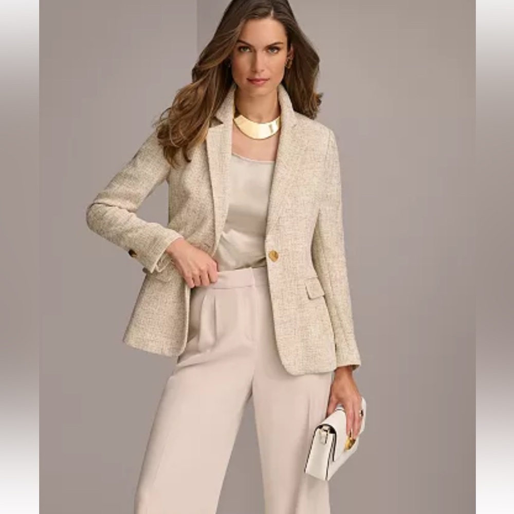 Donna Karan Cream Jacket